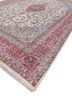 aalam pink and purple wool hand knotted Rug - FoldShot aalam pink and purple wool hand knotted Rug - FoldShot