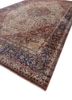 gulmarg blue silk hand knotted Rug - FoldShot