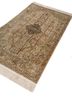 gulmarg green silk hand knotted Rug - FoldShot gulmarg green silk hand knotted Rug - FoldShot