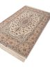 gulmarg red and orange wool and silk hand knotted Rug - FoldShot gulmarg red and orange wool and silk hand knotted Rug - FoldShot