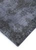 lacuna grey and black wool hand knotted Rug - FoldShot lacuna grey and black wool hand knotted Rug - FoldShot