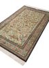 gulmarg green silk hand knotted Rug - FoldShot gulmarg green silk hand knotted Rug - FoldShot