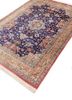 gulmarg red and orange silk hand knotted Rug - FoldShot