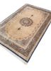 gulmarg blue silk hand knotted Rug - FoldShot gulmarg blue silk hand knotted Rug - FoldShot