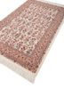 aalam pink and purple wool and silk hand knotted Rug - FoldShot