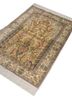 gulmarg green silk hand knotted Rug - FoldShot gulmarg green silk hand knotted Rug - FoldShot