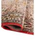 gulmarg red and orange silk hand knotted Rug - FoldShot