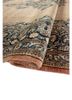 aalam blue wool hand knotted Rug - FoldShot