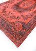 lacuna red and orange wool hand knotted Rug - FoldShot