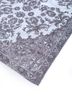 vintage grey and black wool hand knotted Rug - FoldShot