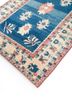 nuray blue wool hand knotted Rug - FoldShot