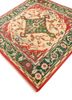 nuray red and orange wool hand knotted Rug - FoldShot nuray red and orange wool hand knotted Rug - FoldShot