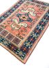 nuray red and orange wool hand knotted Rug - FoldShot nuray red and orange wool hand knotted Rug - FoldShot