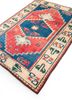 nuray red and orange wool hand knotted Rug - FoldShot