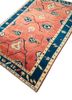 nuray red and orange wool hand knotted Rug - FoldShot nuray red and orange wool hand knotted Rug - FoldShot