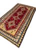 nuray red and orange wool hand knotted Rug - FoldShot nuray red and orange wool hand knotted Rug - FoldShot