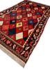 nuray red and orange wool hand knotted Rug - FoldShot nuray red and orange wool hand knotted Rug - FoldShot