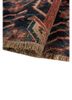 aalam blue wool hand knotted Rug - FoldShot