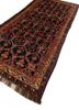 kiaan blue wool hand knotted Rug - FoldShot kiaan blue wool hand knotted Rug - FoldShot