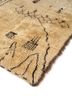 zuri ivory wool hand knotted Rug - FoldShot zuri ivory wool hand knotted Rug - FoldShot