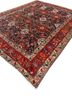 aalam blue wool hand knotted Rug - FoldShot aalam blue wool hand knotted Rug - FoldShot