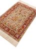 gulmarg ivory silk hand knotted Rug - FoldShot gulmarg ivory silk hand knotted Rug - FoldShot