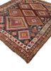 kiaan red and orange wool hand knotted Rug - FoldShot kiaan red and orange wool hand knotted Rug - FoldShot