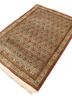 gulmarg blue silk hand knotted Rug - FoldShot gulmarg blue silk hand knotted Rug - FoldShot