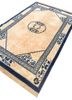 pechino beige and brown wool hand knotted Rug - FoldShot pechino beige and brown wool hand knotted Rug - FoldShot