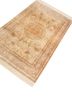 gulmarg red and orange silk hand knotted Rug - FoldShot