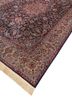 aalam blue wool hand knotted Rug - FoldShot aalam blue wool hand knotted Rug - FoldShot