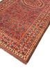 kiaan red and orange wool hand knotted Rug - FoldShot