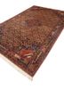 aalam red and orange wool hand knotted Rug - FoldShot aalam red and orange wool hand knotted Rug - FoldShot