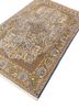 aalam ivory wool hand knotted Rug - FoldShot