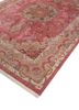 aalam red and orange wool hand knotted Rug - FoldShot aalam red and orange wool hand knotted Rug - FoldShot