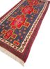 nayaab blue wool flat weaves Rug - FoldShot nayaab blue wool flat weaves Rug - FoldShot