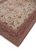 aalam ivory wool hand knotted Rug - FoldShot