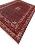 aalam red and orange wool hand knotted Rug - FoldShot