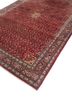 aalam red and orange wool hand knotted Rug - FoldShot aalam red and orange wool hand knotted Rug - FoldShot