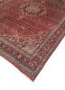aalam red and orange wool hand knotted Rug - FoldShot aalam red and orange wool hand knotted Rug - FoldShot