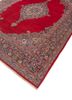 aalam red and orange wool hand knotted Rug - FoldShot