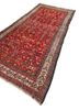 aalam pink and purple wool hand knotted Rug - FoldShot aalam pink and purple wool hand knotted Rug - FoldShot