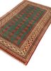 aalam green wool flat weaves Rug - FoldShot