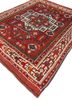 aalam ivory wool hand knotted Rug - FoldShot aalam ivory wool hand knotted Rug - FoldShot