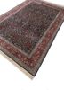 aalam blue wool hand knotted Rug - FoldShot
