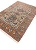aalam ivory wool hand knotted Rug - FoldShot