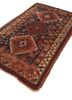 kiaan blue wool hand knotted Rug - FoldShot kiaan blue wool hand knotted Rug - FoldShot