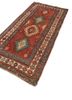kiaan red and orange wool hand knotted Rug - FoldShot