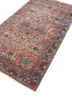 aalam ivory wool hand knotted Rug - FoldShot aalam ivory wool hand knotted Rug - FoldShot