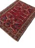 aalam red and orange wool hand knotted Rug - FoldShot